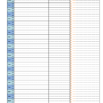 Printable Daily Hourly Schedule Template | Dorm | Hourly With Printable Blank Daily Schedule Template