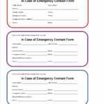 Printable Emergency Card Template Then 7 Best Of Printable Intended For In Case Of Emergency Card Template