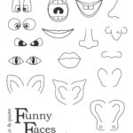 Printable Funny Face Images |  , Wait For It To Load Throughout Blank Face Template Preschool