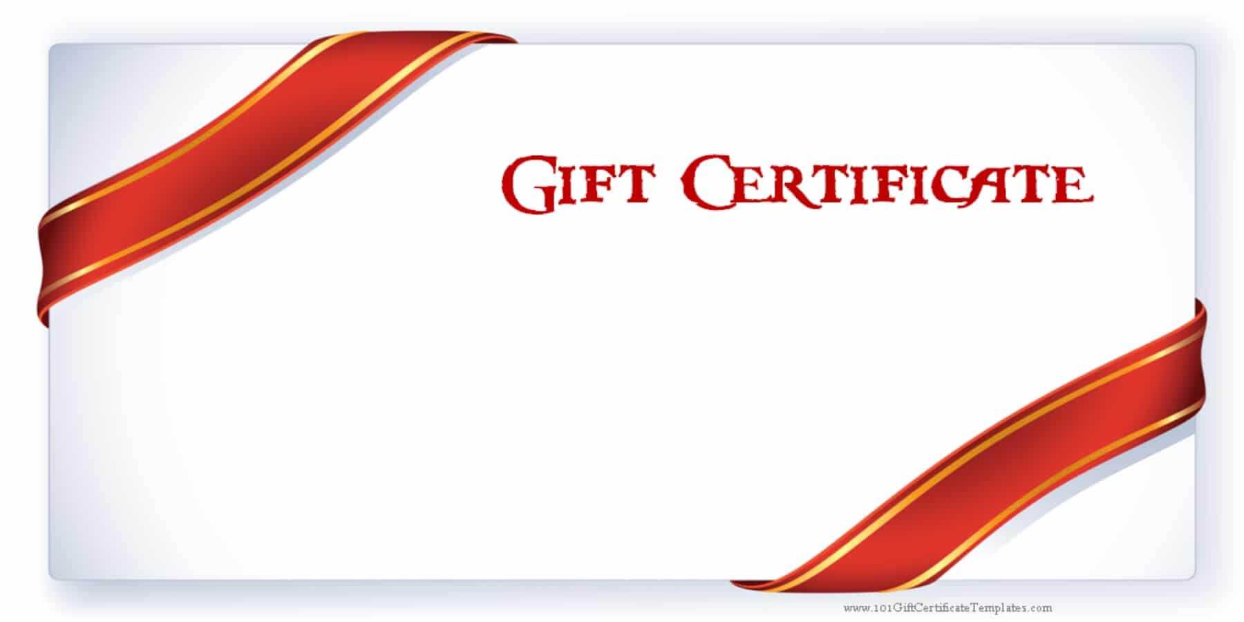 Printable Gift Certificate Templates Pertaining To Fillable Gift Certificate Template Free