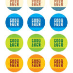 Printable Good Luck Labels | Time Of Giving | Good Luck Intended For Good Luck Banner Template
