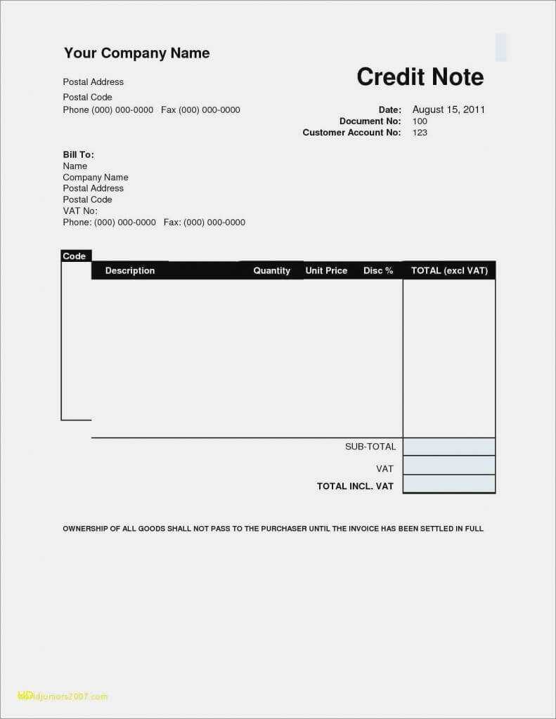 Printable Invoices Templates Free Invoice Template Microsoft Within Credit Card Receipt Template