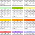Printable Month At A Glance Blank Calendar – 2018 Calendar Throughout Month At A Glance Blank Calendar Template