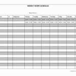 Printable Monthly Work Schedule Template 9 Secrets About Within Blank Monthly Work Schedule Template