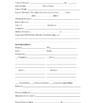 Printable Obituary Template | Fill In The Blank Obituary throughout Fill In The Blank Obituary Template