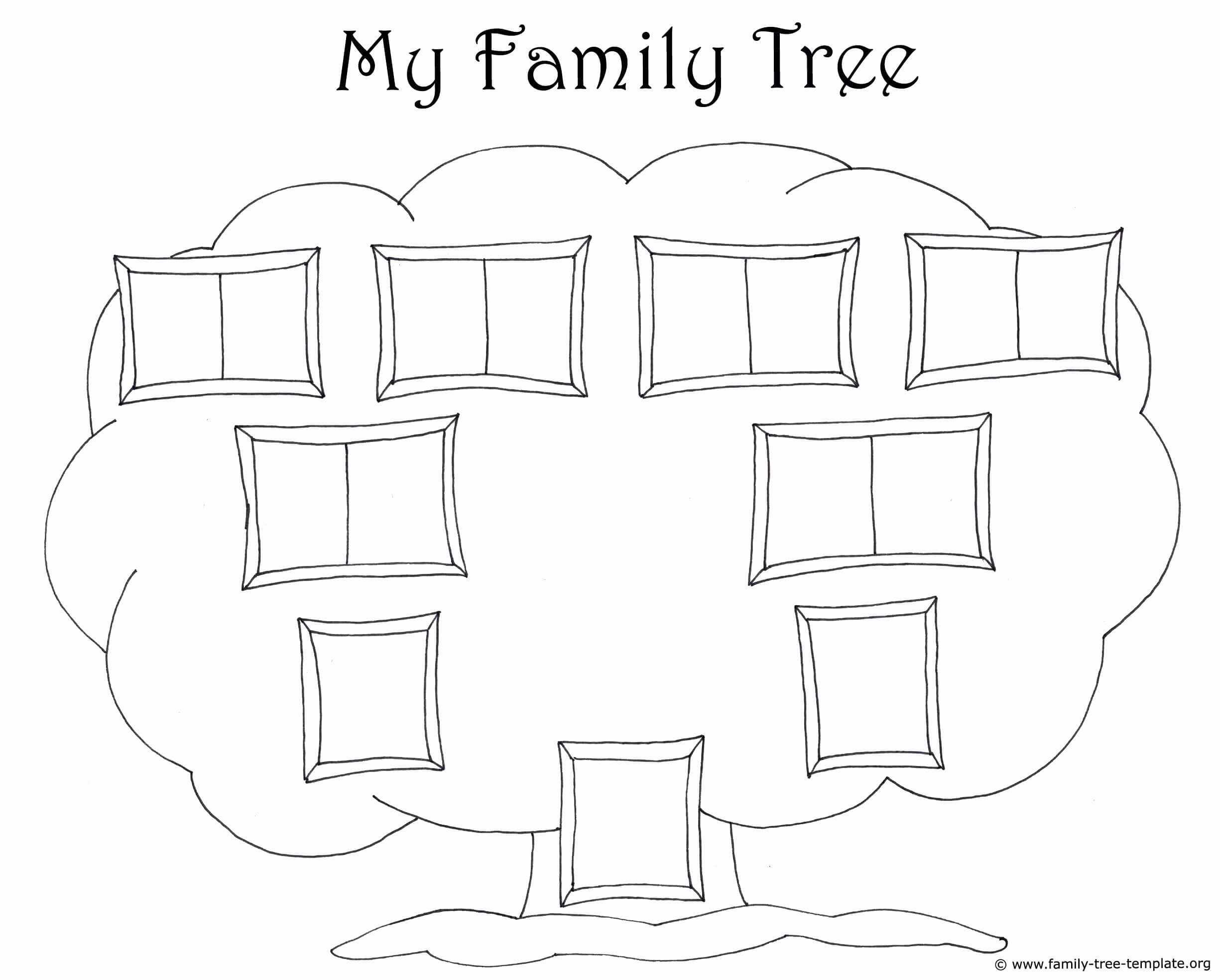 Printable Phone Tree Template Of Diagram Printable Blank Intended For Blank Tree Diagram Template