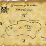 Printable Pirate Treasure Map Best Photos Of Template Blank Within Blank Pirate Map Template