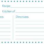 Printable Recipe Card Template Word 650*388 – Recipe Card With Fillable Recipe Card Template