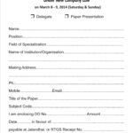 Printable Registration Form Template | Room Surf Throughout School Registration Form Template Word