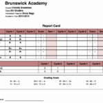 Printable Report Card Template Awesome Report Card Template For Report Card Template Pdf