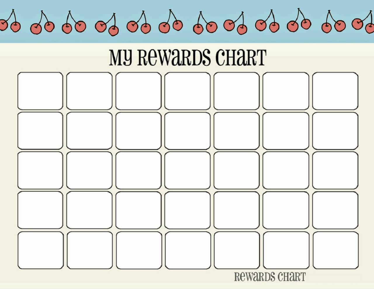 Printable Reward Chart Template | Activity Shelter Throughout Blank Reward Chart Template