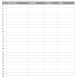 Printable Sign Up Worksheets And Forms For Excel, Word And Throughout Free Sign Up Sheet Template Word