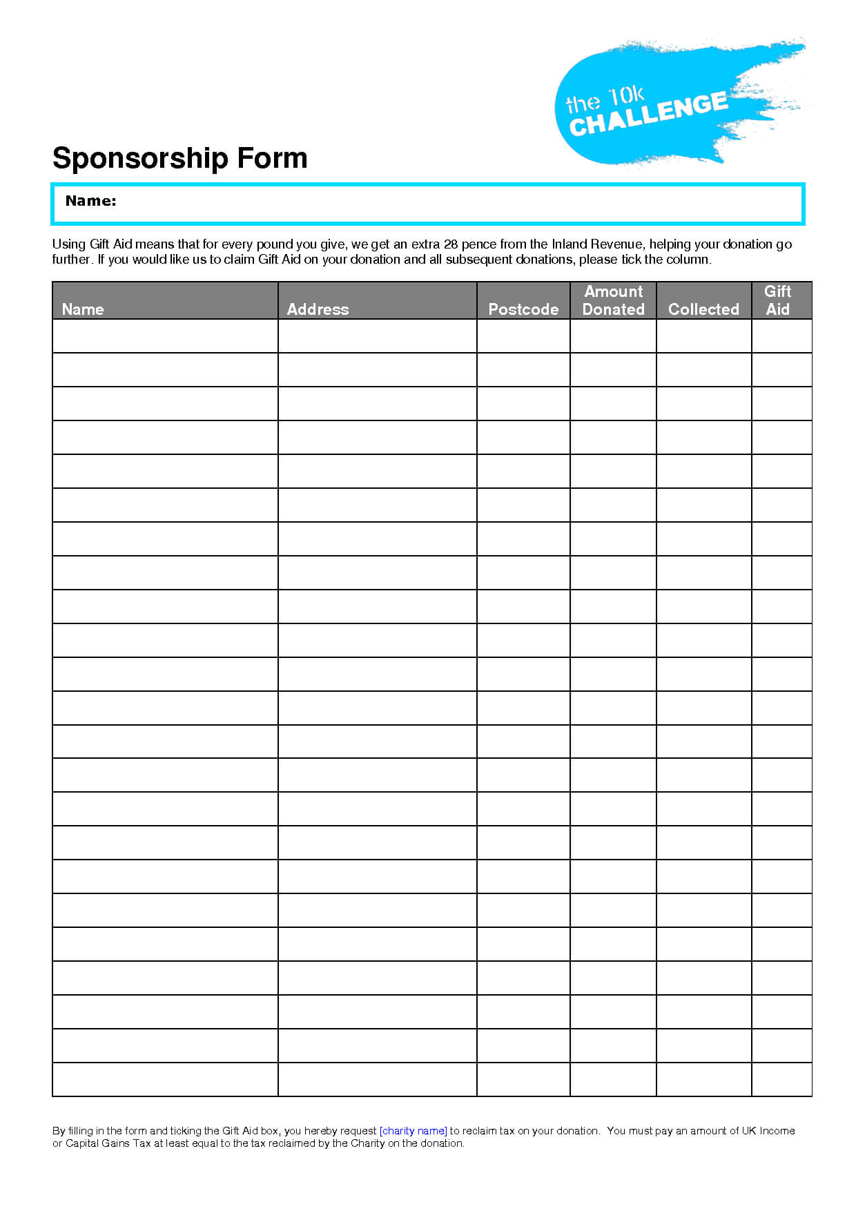 Printable Sponsor Forms Staff Leave Application Form Regarding Blank Sponsor Form Template Free