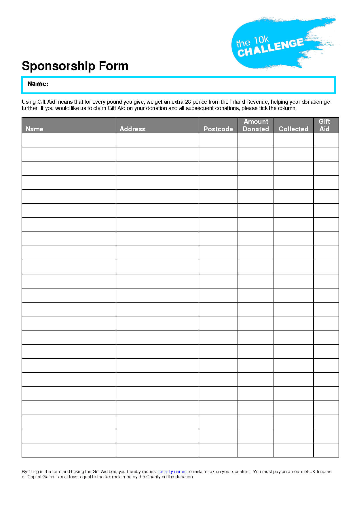 Printable Sponsor Forms Staff Leave Application Form Throughout Sponsor Card Template
