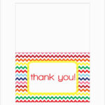 Printable Thank You Card Template – Floss Papers For Free Printable Thank You Card Template