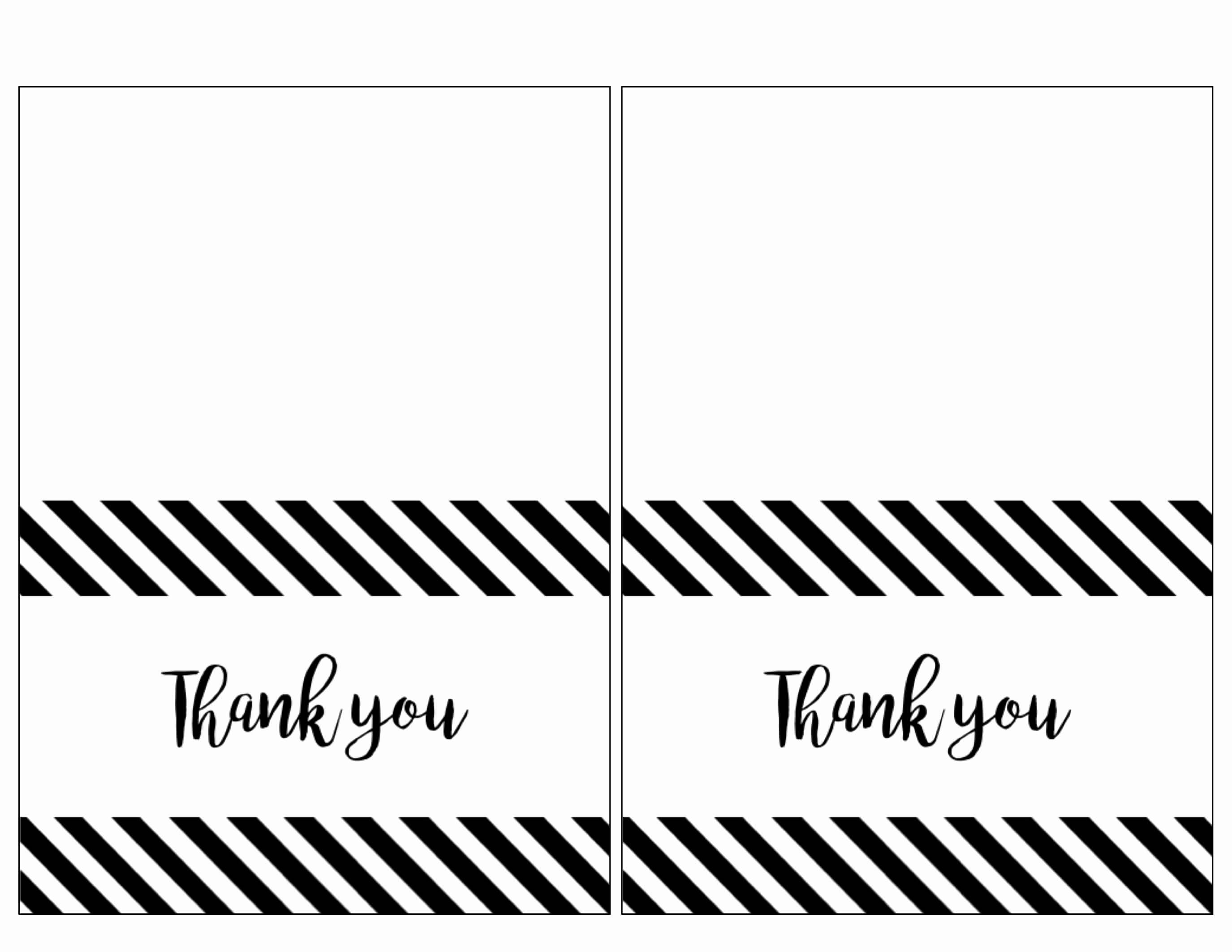 Printable Thank You Card Template Then Free Thank You Cards For Free Printable Thank You Card Template