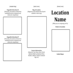 Printable Travel Brochure Template For Kids | Theveliger For Travel Brochure Template For Students