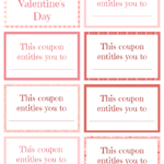 Printable Valentine Coupon Book Blank | Printables With Regard To Blank Coupon Template Printable