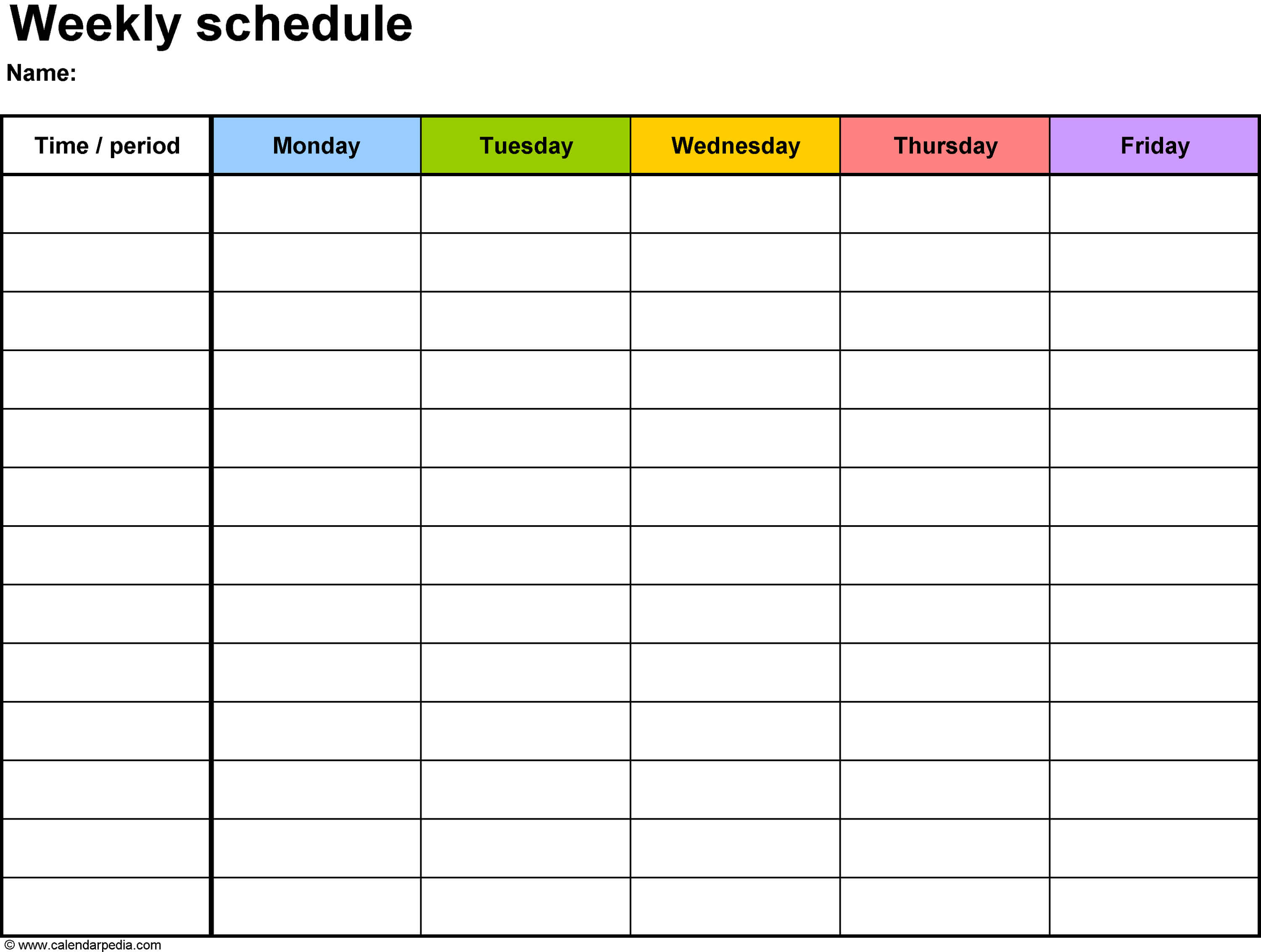 Printable Workout Calendar | Calendar Template Printable For Blank Workout Schedule Template
