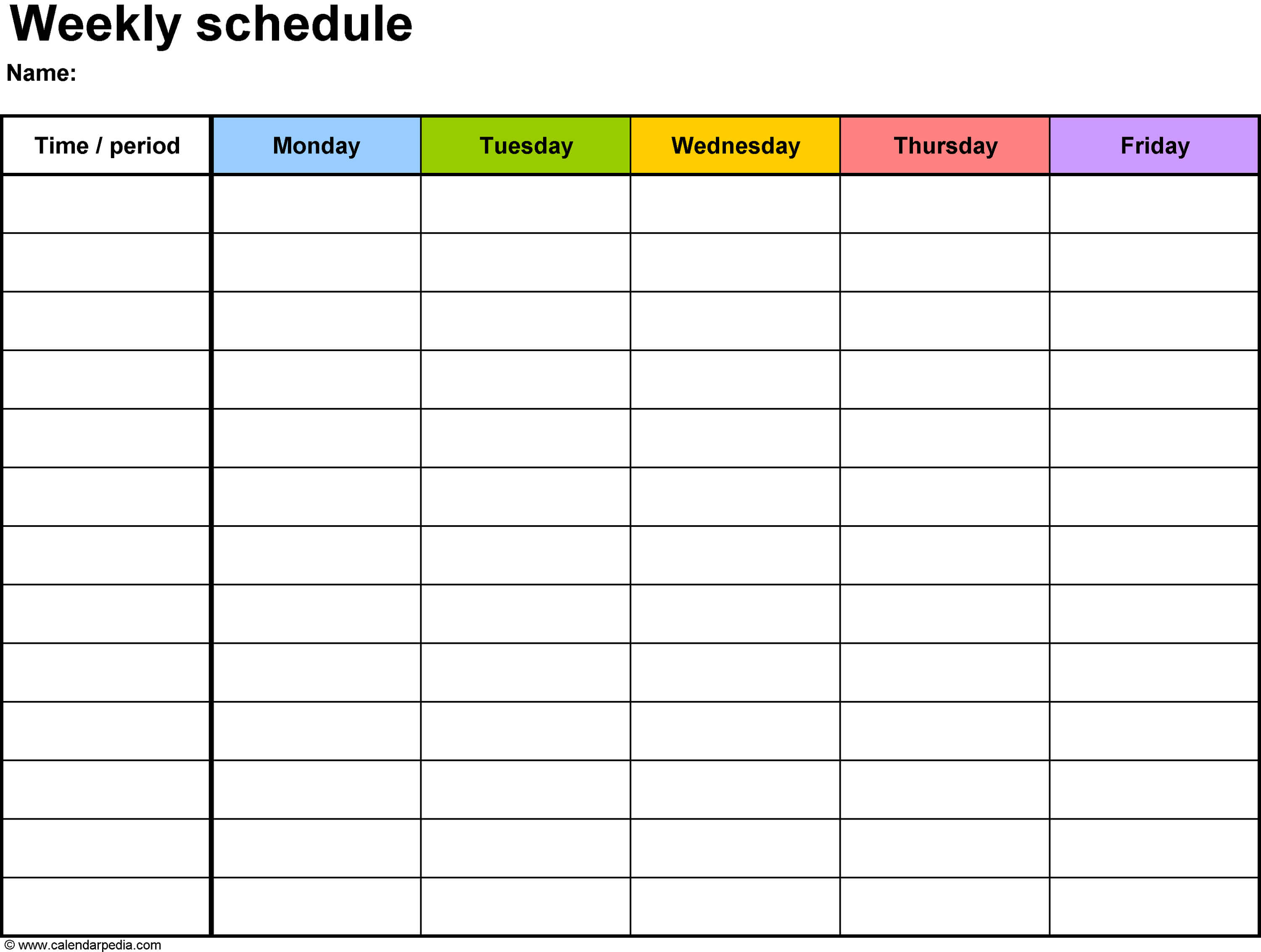 Printable Workout Calendar | Calendar Template Printable for Blank Workout Schedule Template