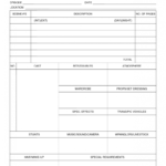 Production Scheduletre Template Assistant Cv Tips And With Regard To Sound Report Template