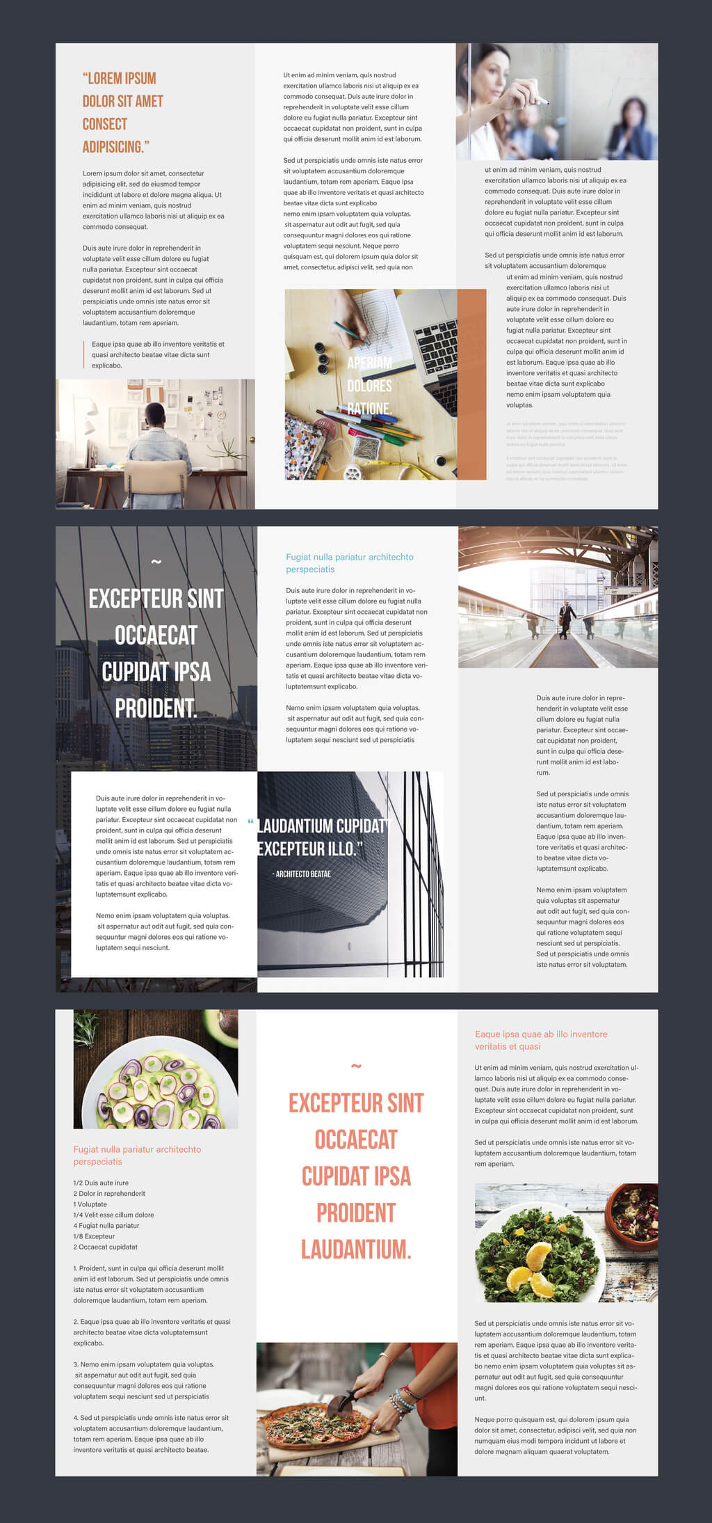Professional Brochure Templates | Adobe Blog For Brochure Templates Ai Free Download