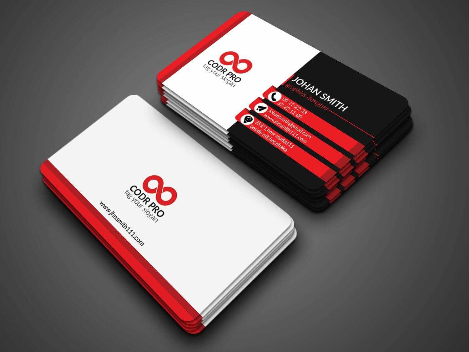 Professional Business Card Design In Photoshop Cs6 Tutorial Inside Photoshop Cs6 Business Card Template