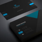 Professional Business Card Design Vector Templates Free Inside Professional Business Card Templates Free Download