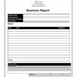 Professional Business Report Template Word Document Format With Word Document Report Templates