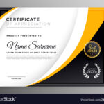 Professional Certificate Template Diploma Award Throughout Professional Award Certificate Template
