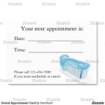 Profile Card | Dental | Dental, Dental Technician, Custom For Dentist Appointment Card Template