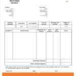 Proforma Invoice Samples Invoice Sample Free Invoice With Regard To Free Proforma Invoice Template Word