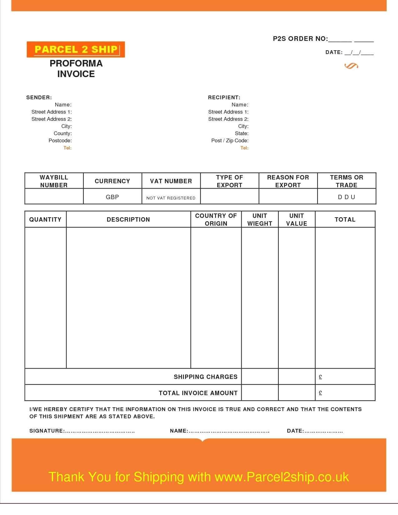 Proforma Invoice Samples Invoice Sample Free Invoice With Regard To Free Proforma Invoice Template Word