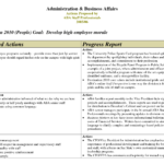 Progress Report Example Template Df Of In Business Student Throughout Staff Progress Report Template