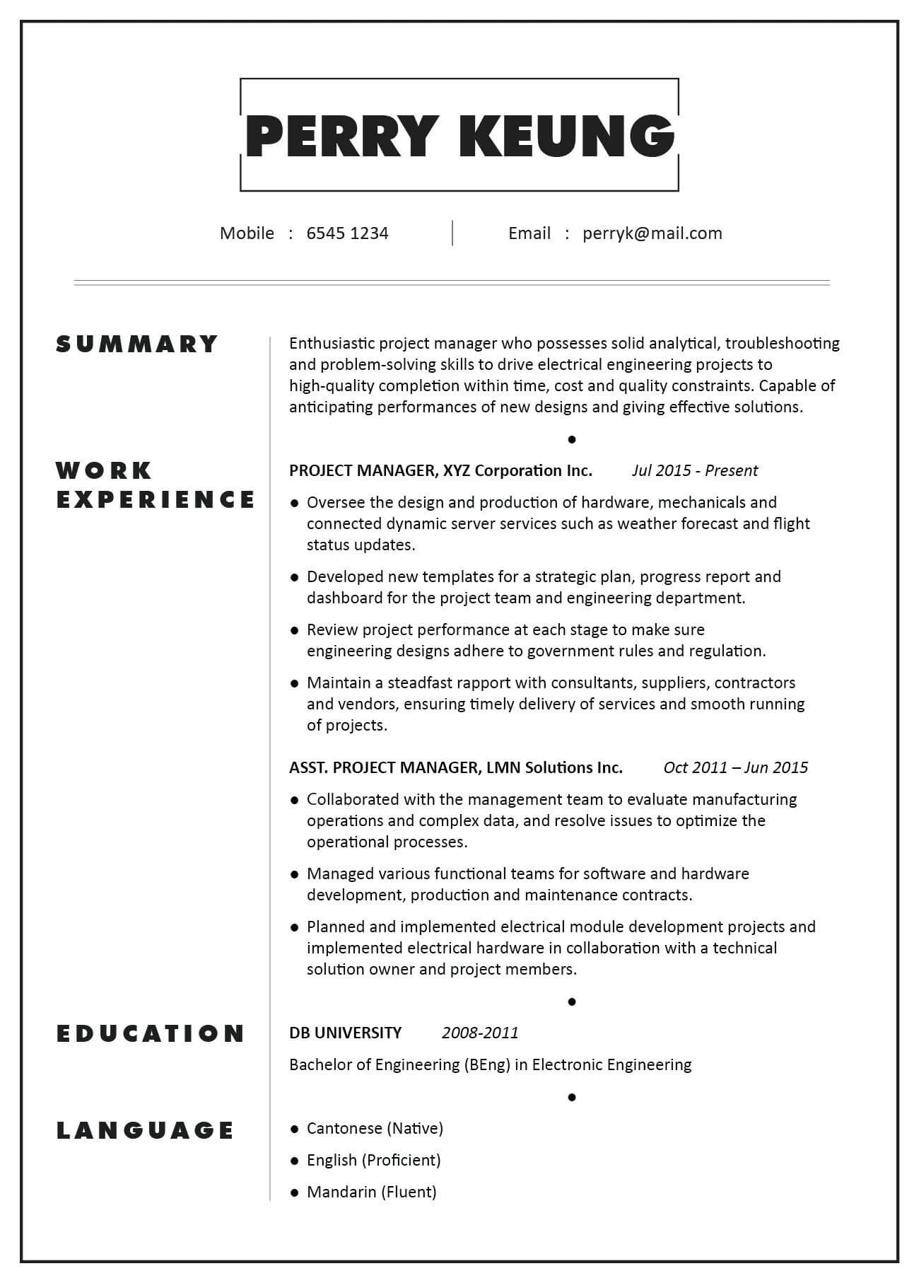 Project Ement Report Sample Engineering Example Er Template Inside Operations Manager Report Template