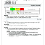 Project Management. Project Management Report Template Intended For Simple Project Report Template