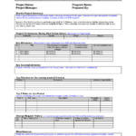 Project Management Report Template Audit Example Weekly With Project Management Final Report Template