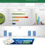 Project Us Spreadsheet Report Template Ppt Free Download Inside Project Dashboard Template Powerpoint Free