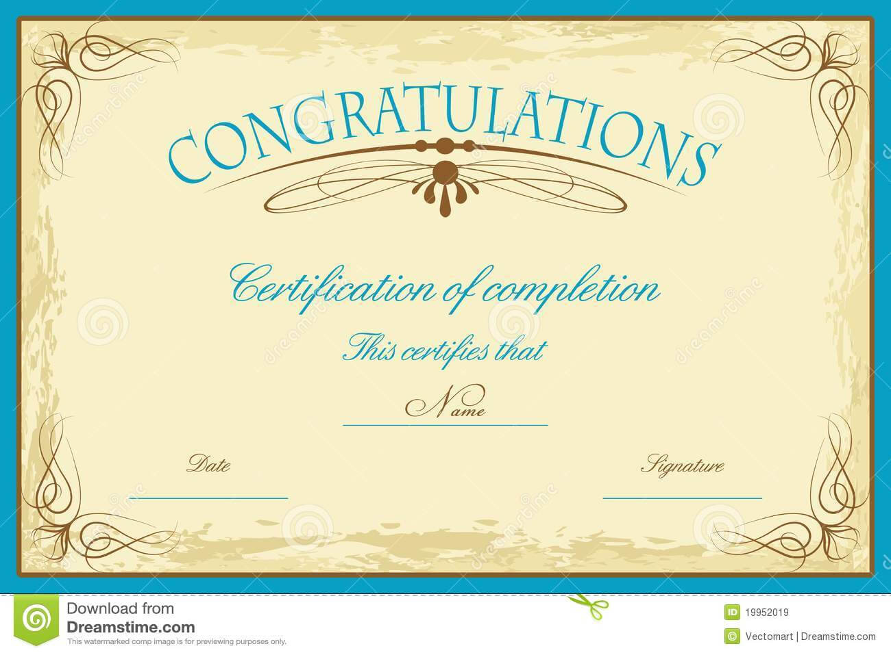 Promotion Certificate Template Word Within Promotion Certificate Template