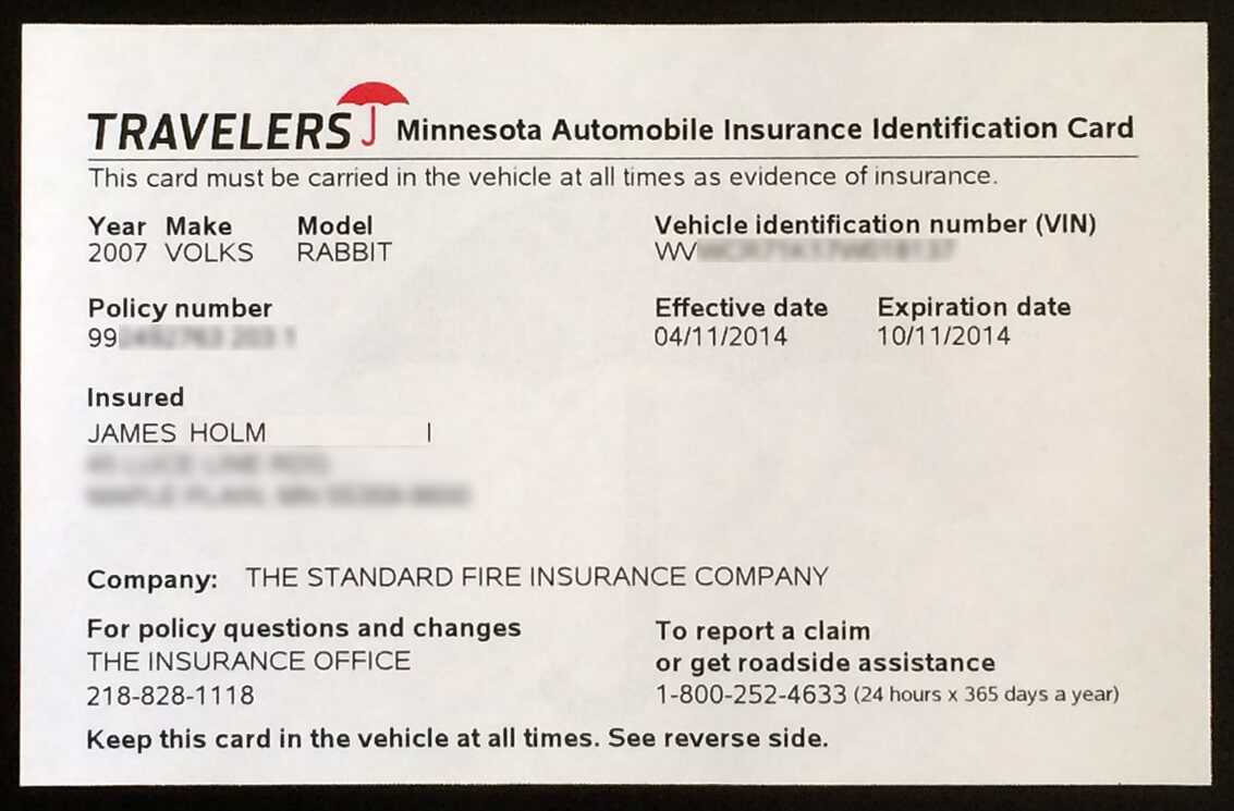 Proof Of Auto Insurance Template Free | Template Business Within Proof Of Insurance Card Template