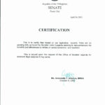 Proof Of Employment And Salary Letter Template Examples With Template Of Certificate Of Employment