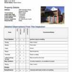 Property Inspection Manager For Commercial Property Inspection Report Template