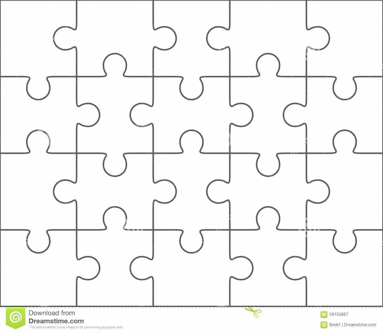 Puzzle Pieces Template For Word Best Of Template 5 Piece Intended For Jigsaw Puzzle Template For Word