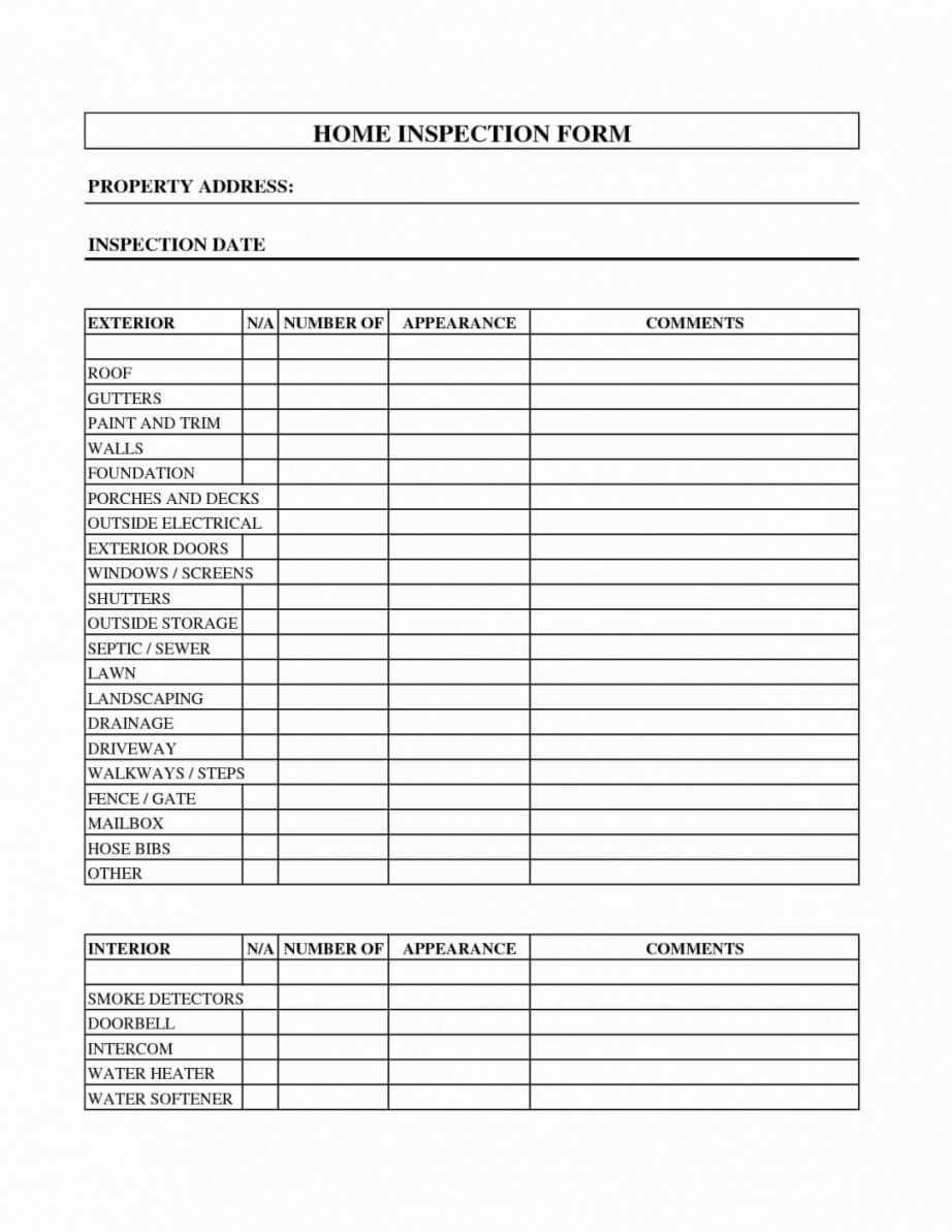 Qc Inspection Report Template For Drainage Report Template