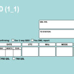 Qsl Card Template Photoshop Within Qsl Card Template