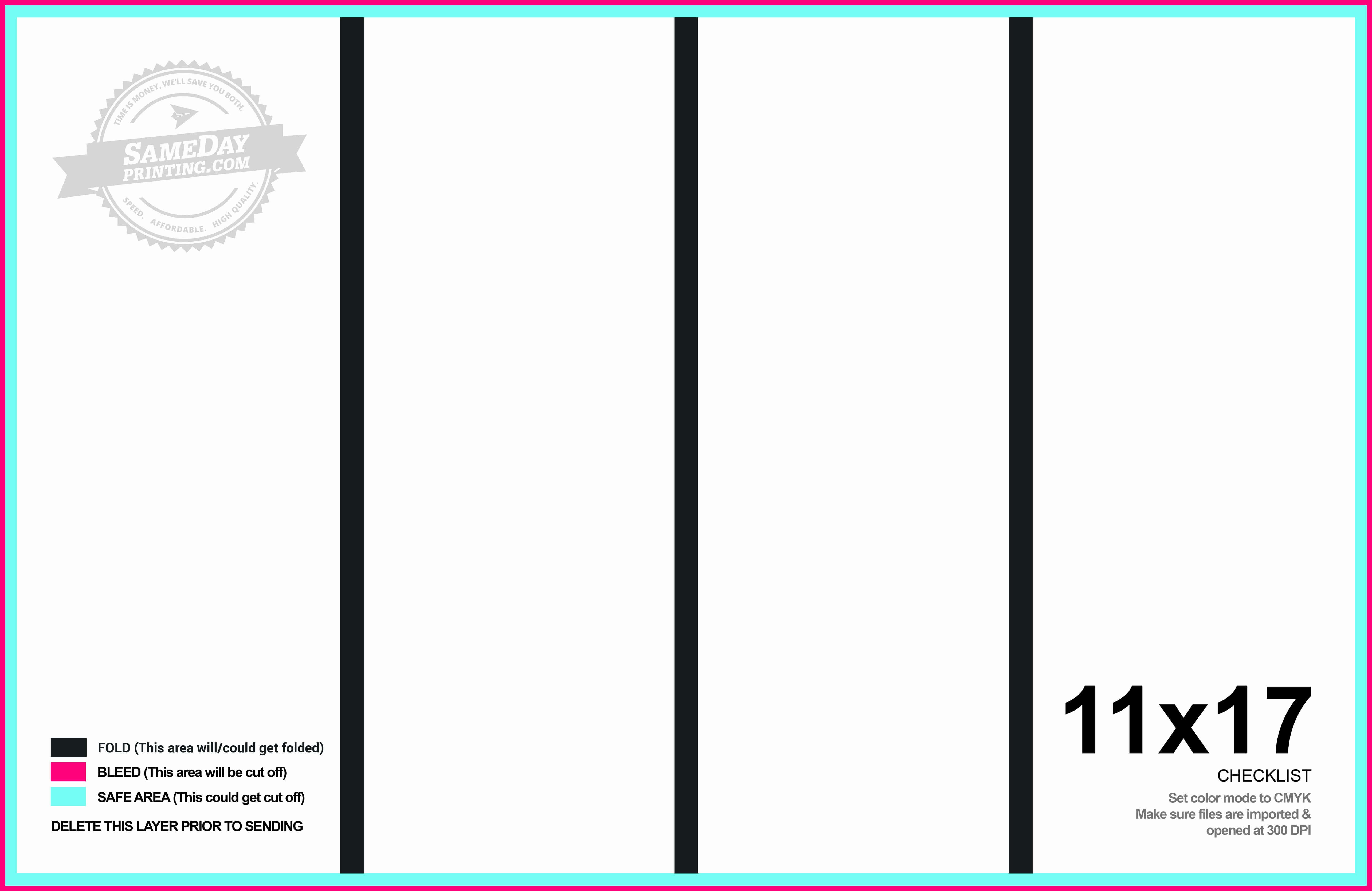 Quad Fold Brochure Template | Wesleykimlerstudio Regarding Quad Fold Brochure Template