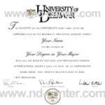 Quality Fake Diploma Samples Intended For College Graduation Certificate Template