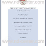 Quality Fake Diploma Samples Within Masters Degree Certificate Template