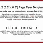 Quarter Page Flyer Template | Wesleykimlerstudio Within Quarter Sheet Flyer Template Word