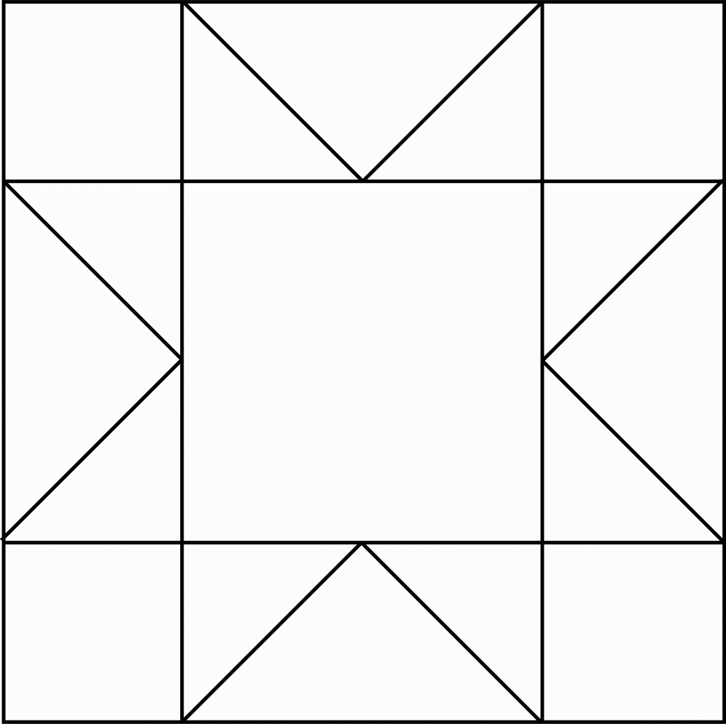 Quilt Patterns Coloring Pages | Only Coloring Pages | Indian With Regard To Blank Pattern Block Templates